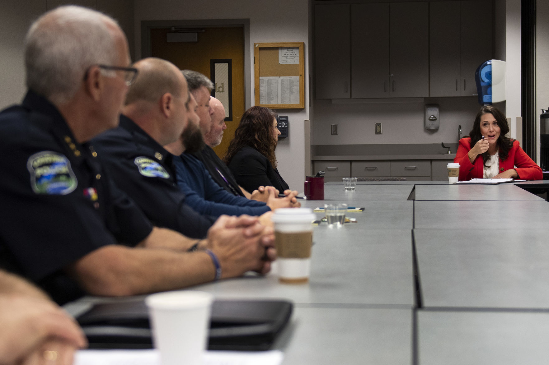 Talking with law enforcement